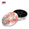 Khay mứt tròn nhựa Melamine